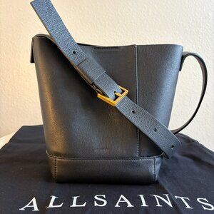 Allsaints Alba Mini Leather Crossbody Bag